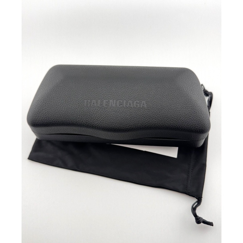 Balenciaga Leather Sunglasses Eyeglass Case w Dust Bag & Card - Picture 5 of 5